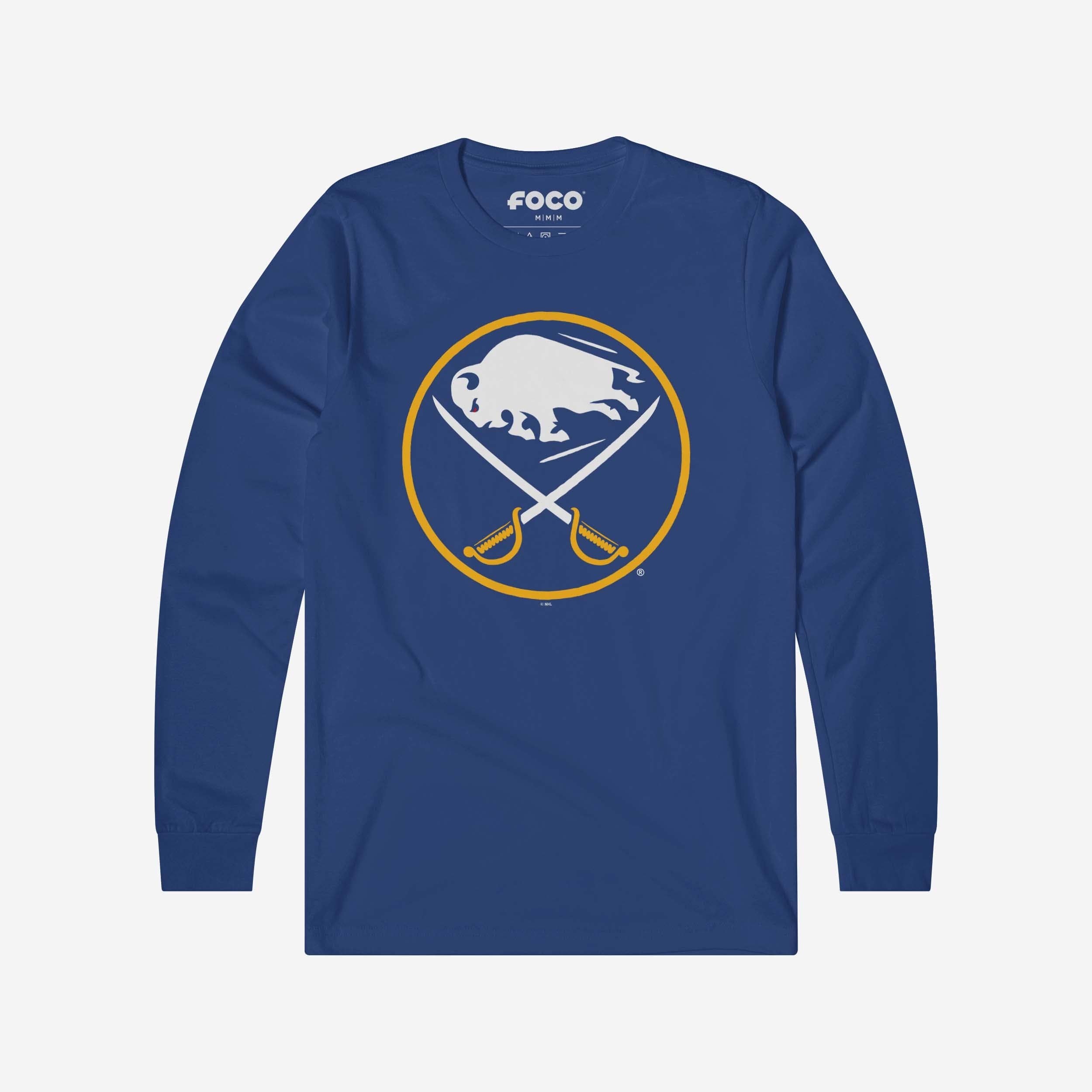 Buffalo Sabres Primary Logo Long Sleeve T-Shirt FOCO