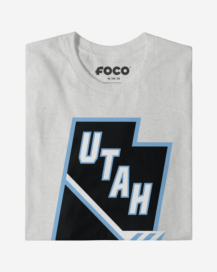 Utah Mammoth Tertiary Logo T-Shirt FOCO Ash S - FOCO.com