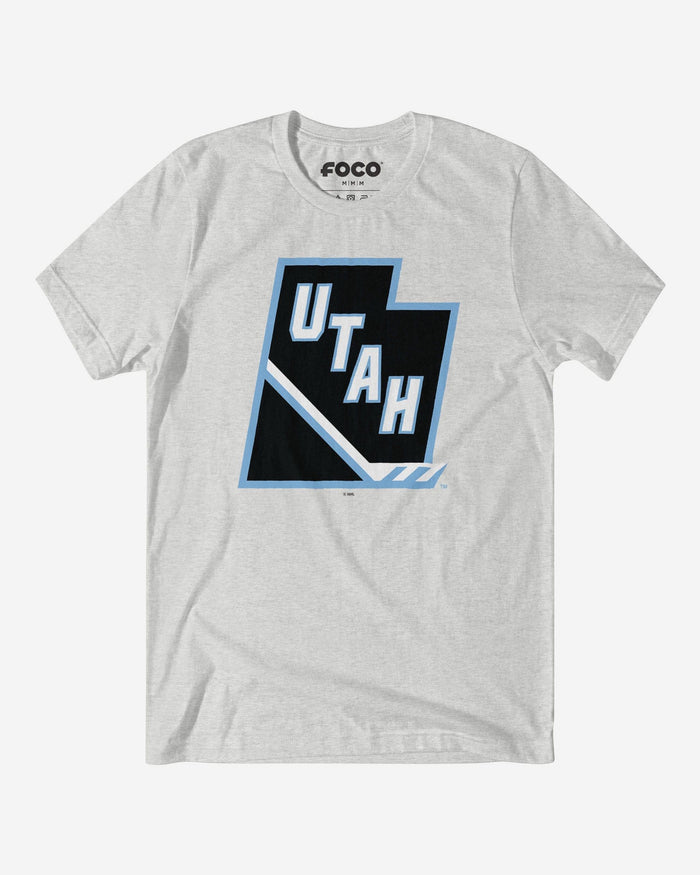 Utah Mammoth Tertiary Logo T-Shirt FOCO Ash S - FOCO.com