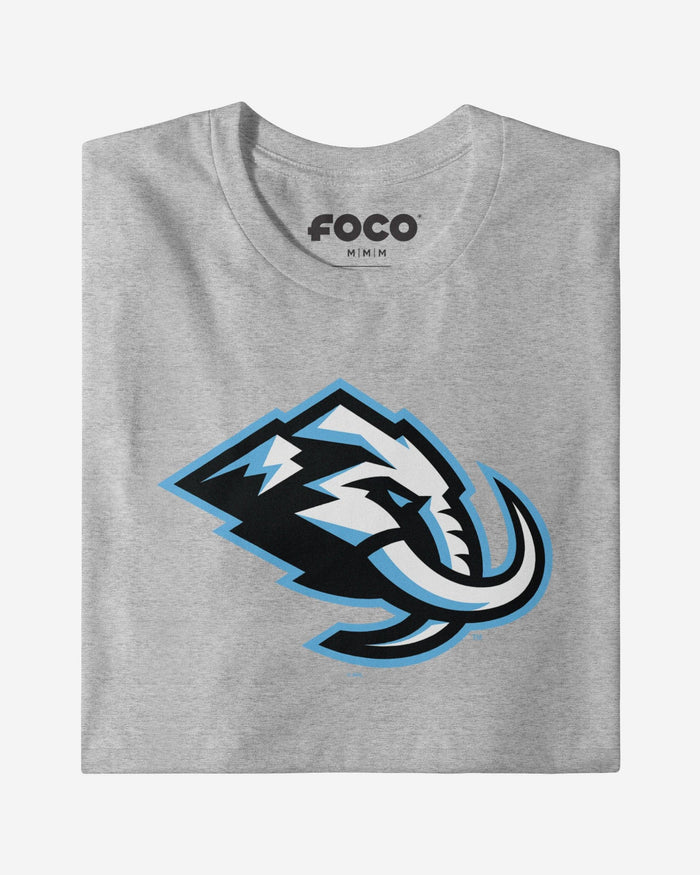 Utah Mammoth Primary Logo Long Sleeve T-Shirt FOCO Black S - FOCO.com