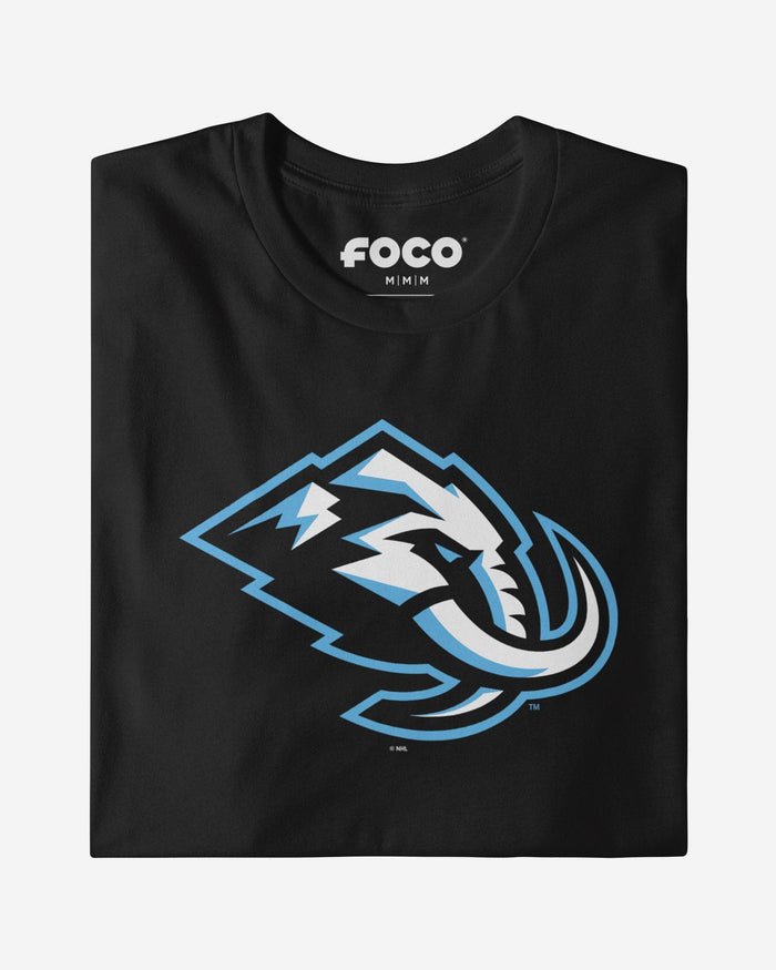 Utah Mammoth Primary Logo Long Sleeve T-Shirt FOCO Black S - FOCO.com