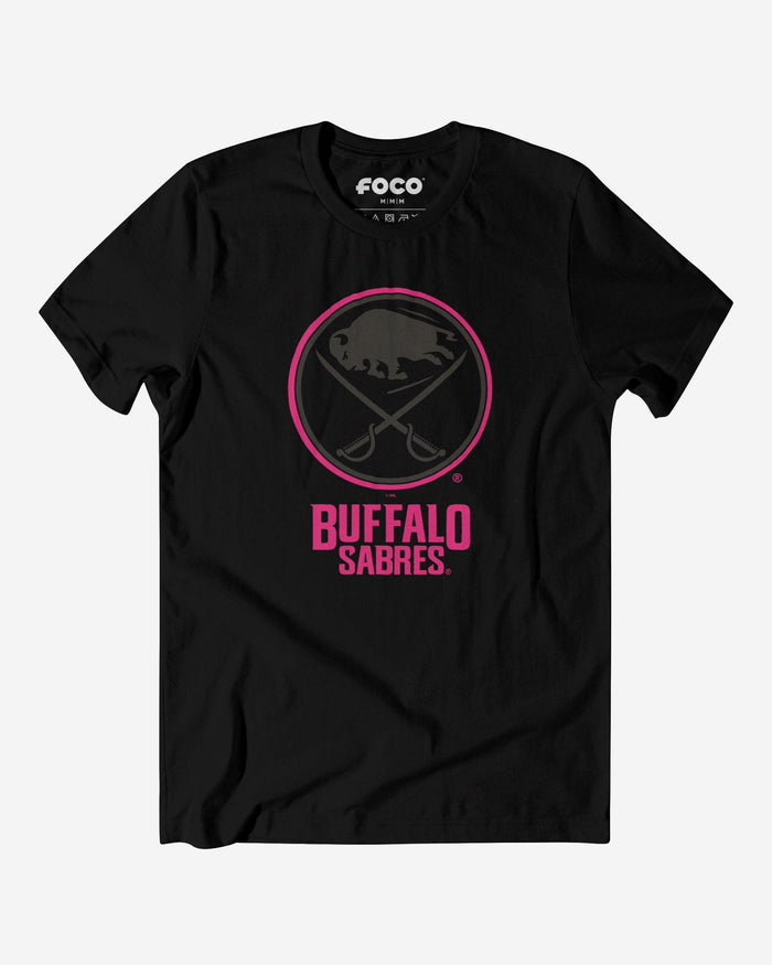 Buffalo Sabres Highlight Reel T-Shirt FOCO Black/Neon Pink S - FOCO.com