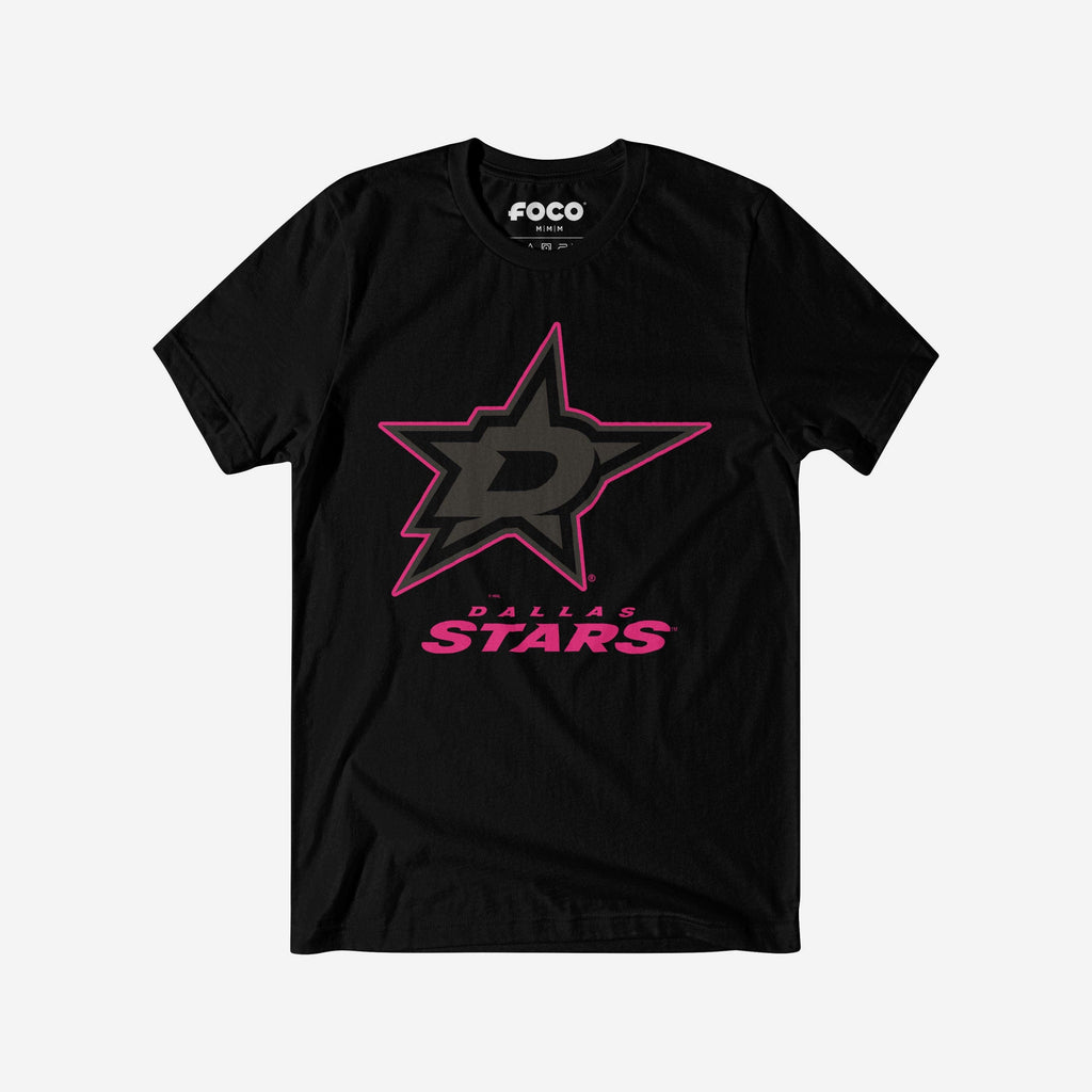 Dallas Stars Highlight Reel T-Shirt FOCO Black/Neon Pink S - FOCO.com