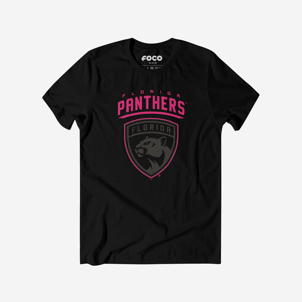 Florida Panthers Highlight Reel T-Shirt FOCO Black/Neon Pink S - FOCO.com