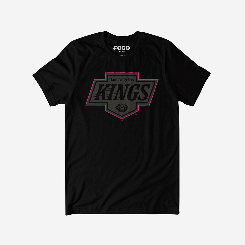 Los Angeles Kings Highlight Reel T-Shirt FOCO Black/Neon Pink S - FOCO.com