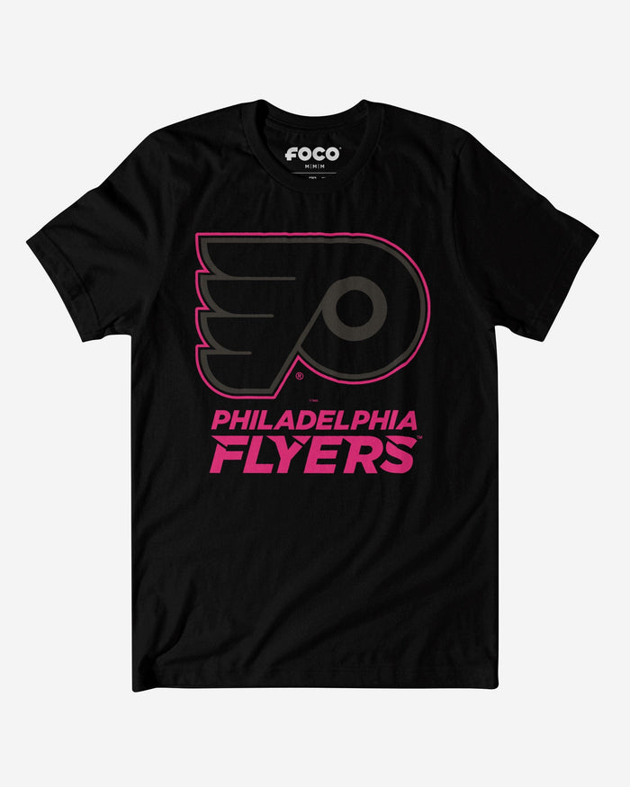 Philadelphia Flyers Highlight Reel T-Shirt FOCO Black/Neon Pink S - FOCO.com