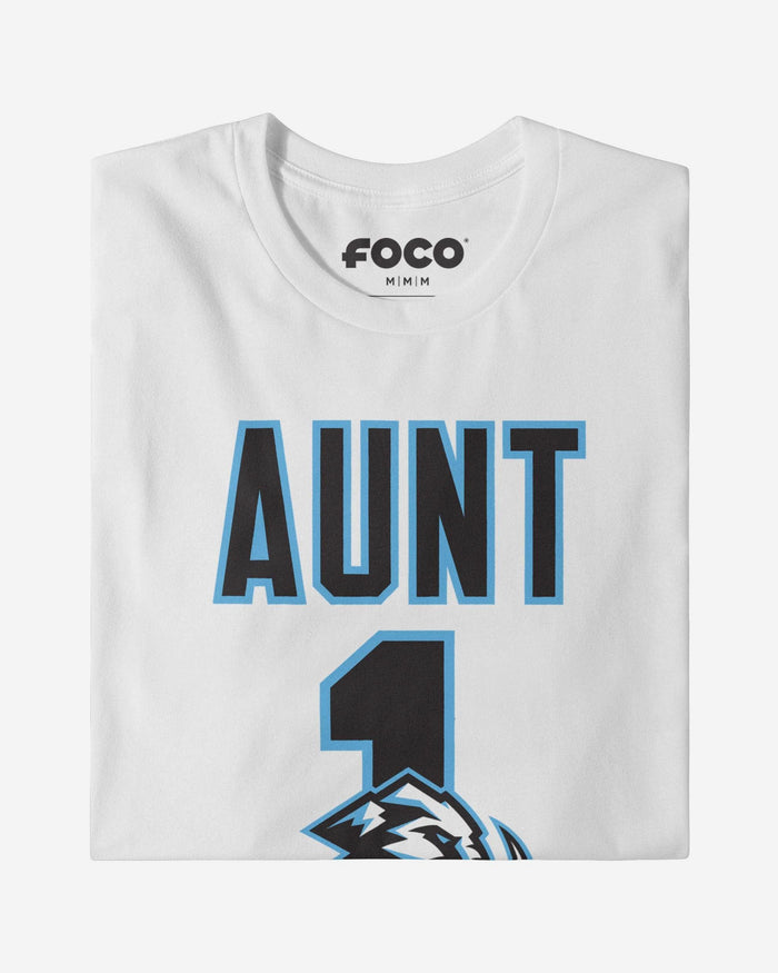 Utah Mammoth Number 1 Aunt T-Shirt FOCO S - FOCO.com