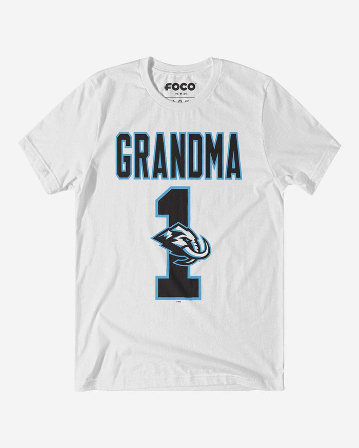 Utah Mammoth Number 1 Grandma T-Shirt FOCO S - FOCO.com
