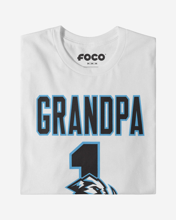 Utah Mammoth Number 1 Grandpa T-Shirt FOCO S - FOCO.com