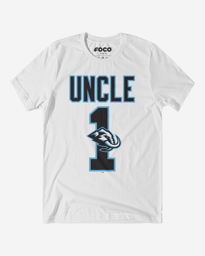 Utah Mammoth Number 1 Uncle T-Shirt FOCO S - FOCO.com
