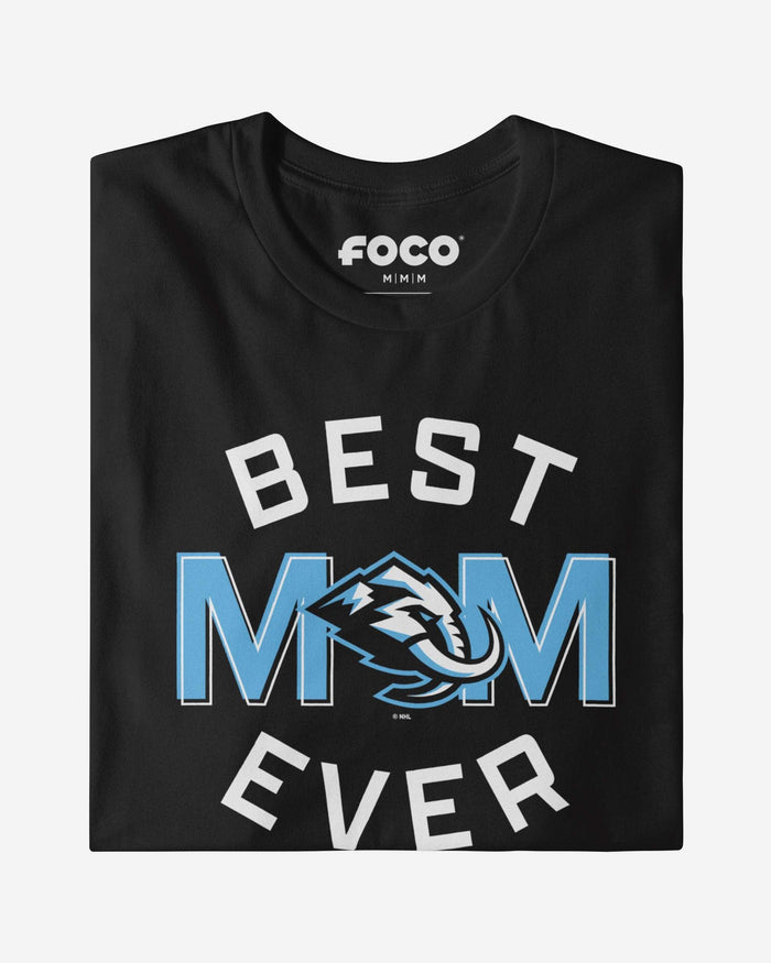 Utah Mammoth Best Mom Ever Arched T-Shirt FOCO S - FOCO.com