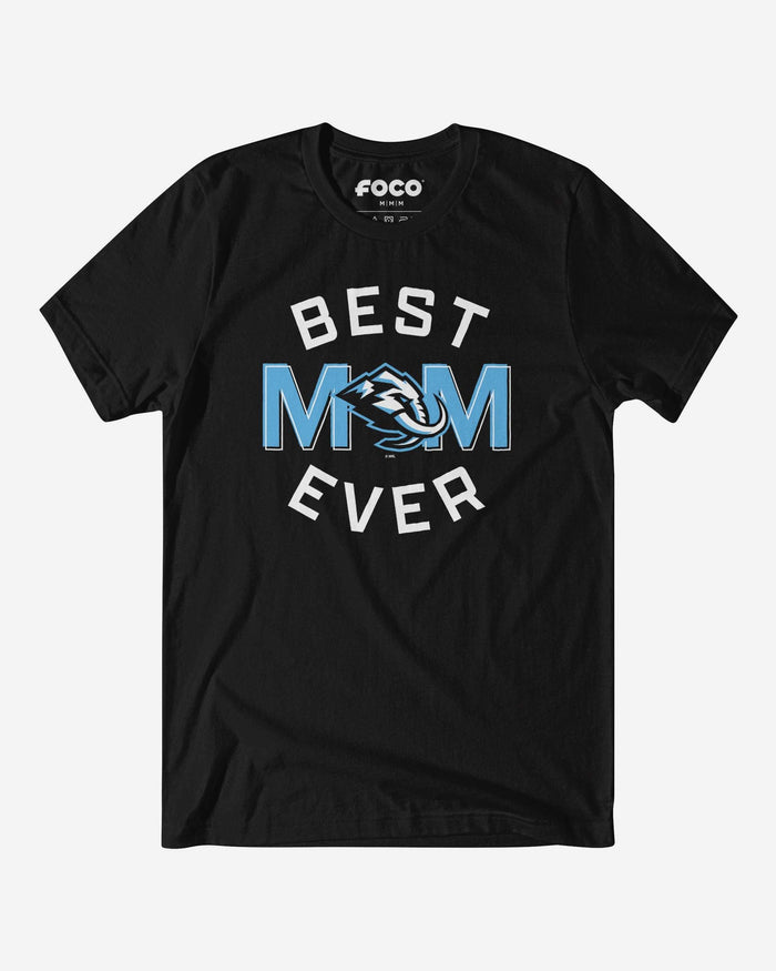 Utah Mammoth Best Mom Ever Arched T-Shirt FOCO S - FOCO.com