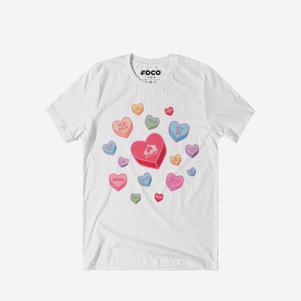 Colorado Avalanche Sweet Talk T-Shirt FOCO S - FOCO.com
