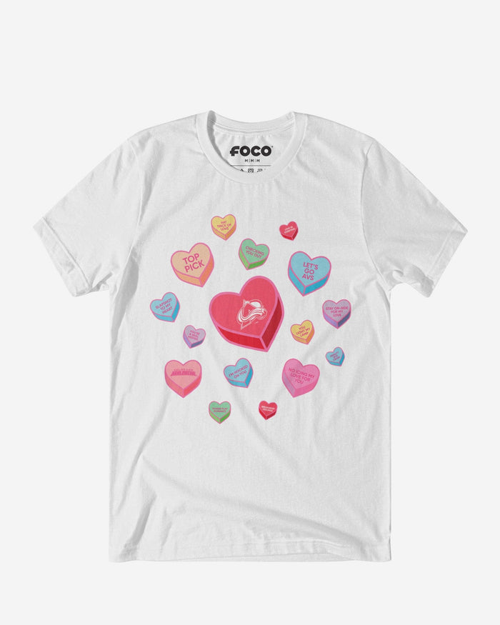 Colorado Avalanche Sweet Talk T-Shirt FOCO S - FOCO.com