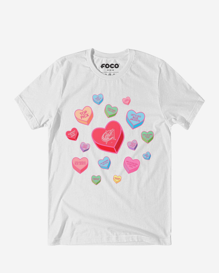 Columbus Blue Jackets Sweet Talk T-Shirt FOCO S - FOCO.com