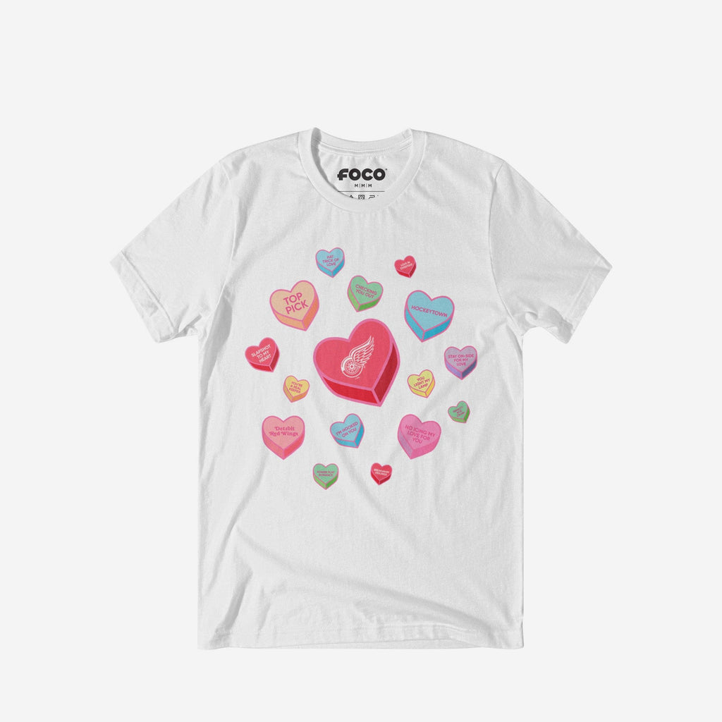 Detroit Red Wings Sweet Talk T-Shirt FOCO S - FOCO.com