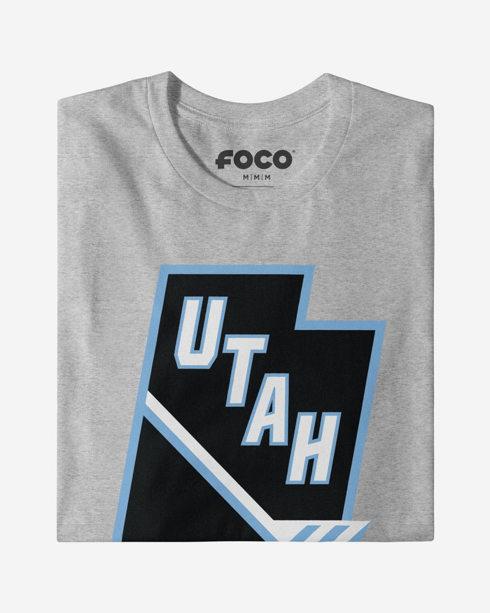 Utah Mammoth Tertiary Logo T-Shirt FOCO Ash S - FOCO.com