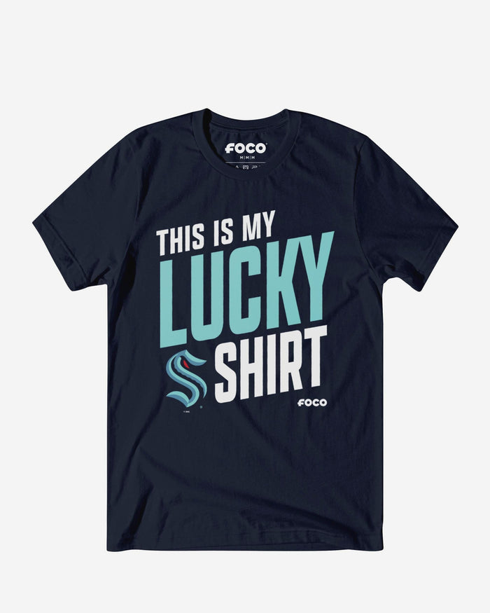 Seattle Kraken This Is My Lucky T-Shirt FOCO S - FOCO.com