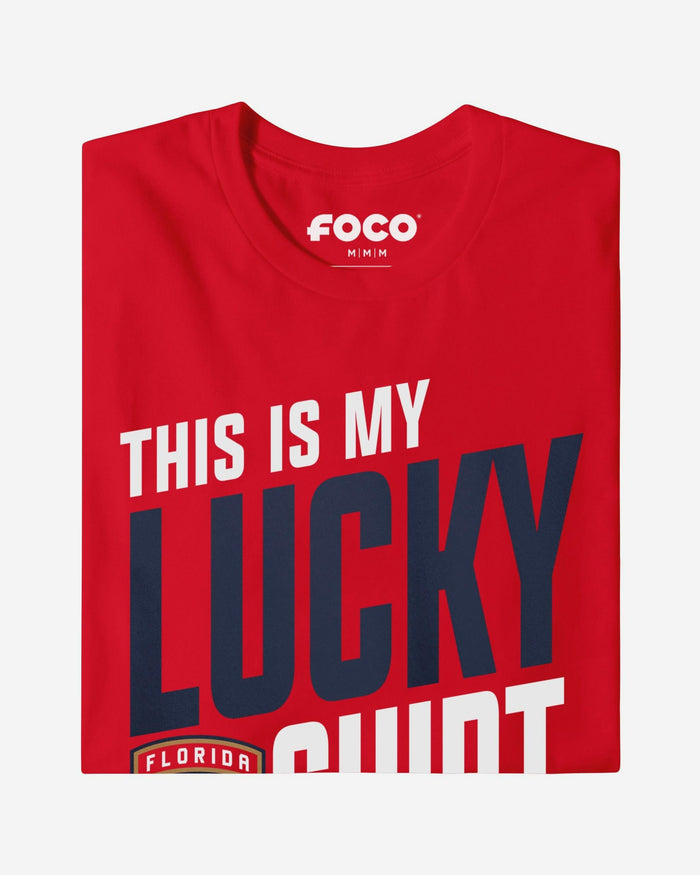Florida Panthers This Is My Lucky T-Shirt FOCO S - FOCO.com