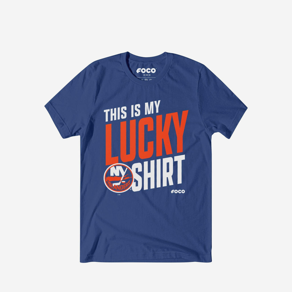 New York Islanders This Is My Lucky T-Shirt FOCO S - FOCO.com