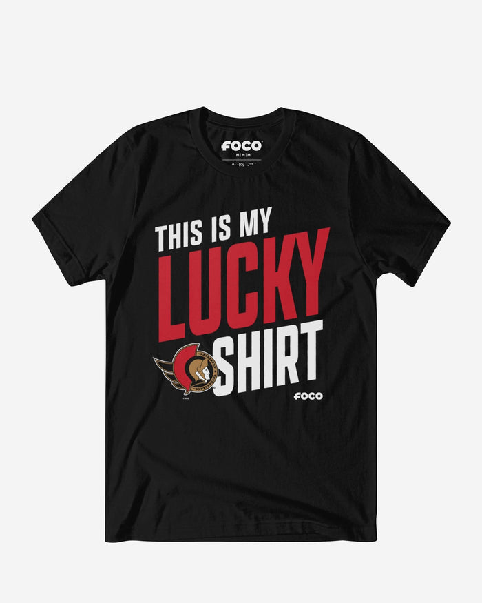 Ottawa Senators This Is My Lucky T-Shirt FOCO S - FOCO.com