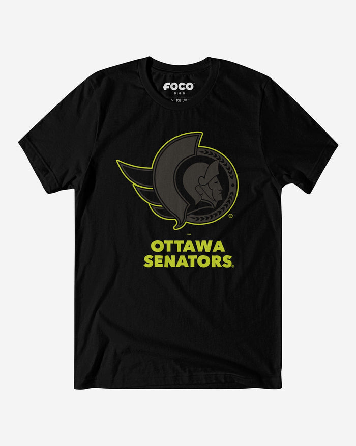 Ottawa Senators Highlight Reel T-Shirt FOCO Black/Volt S - FOCO.com