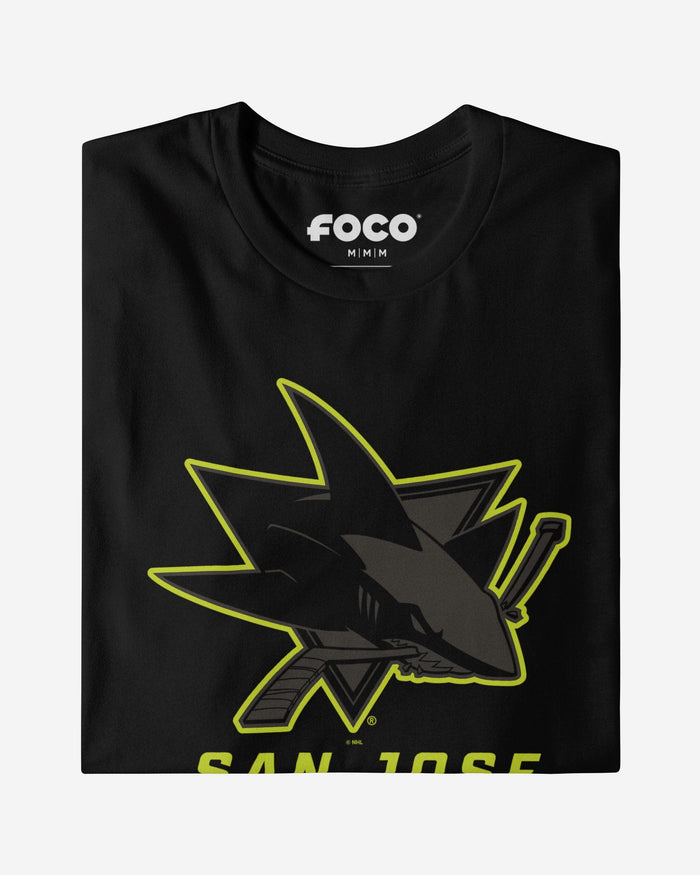 San Jose Sharks Highlight Reel T-Shirt FOCO - FOCO.com