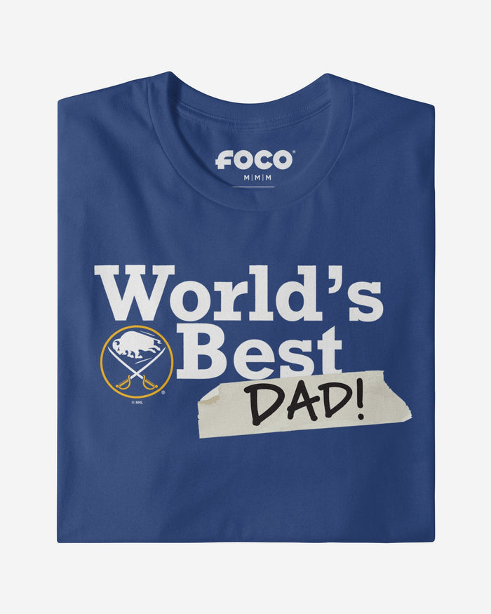 Buffalo Sabres World's Best Dad T-Shirt FOCO - FOCO.com