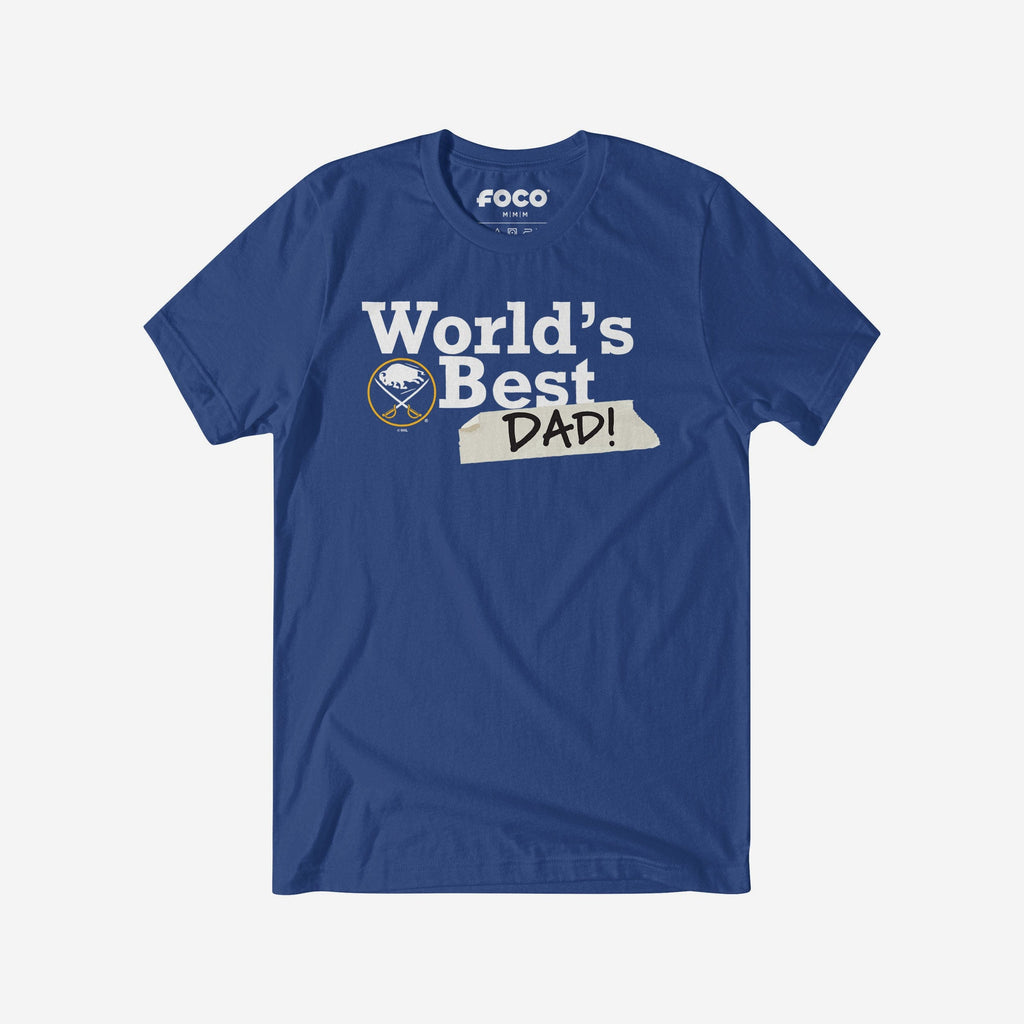 Buffalo Sabres World's Best Dad T-Shirt FOCO S - FOCO.com