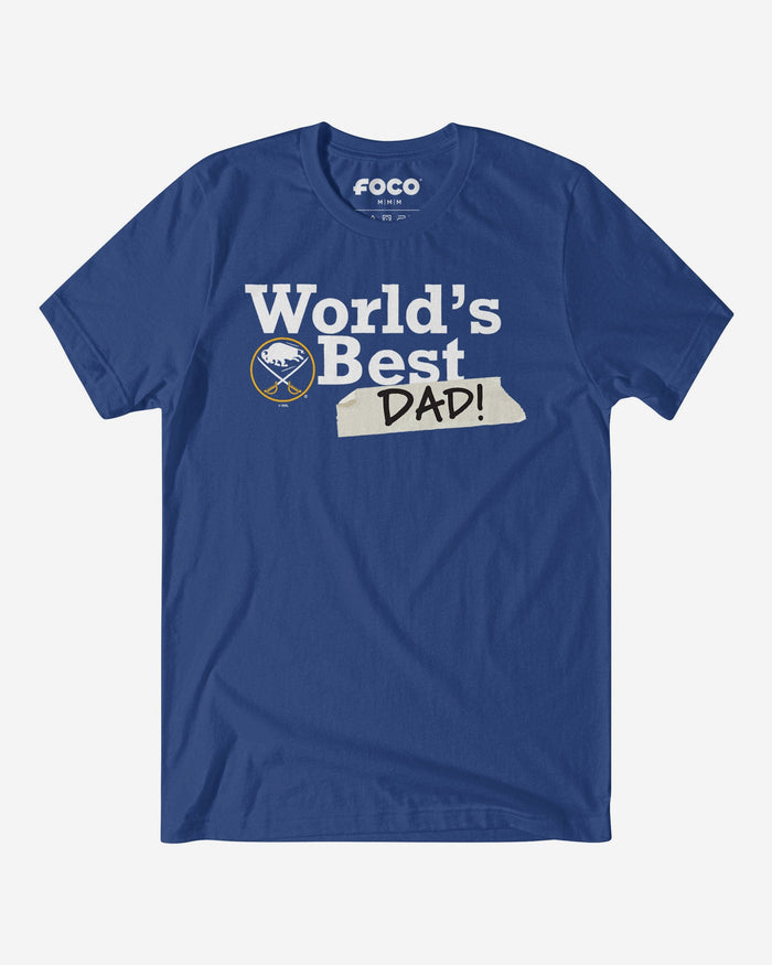 Buffalo Sabres World's Best Dad T-Shirt FOCO S - FOCO.com