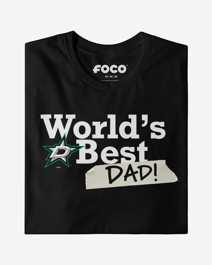 Dallas Stars World's Best Dad T-Shirt FOCO - FOCO.com