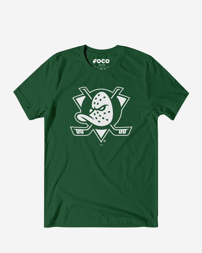 Anaheim Ducks White Logo T-Shirt FOCO S - FOCO.com
