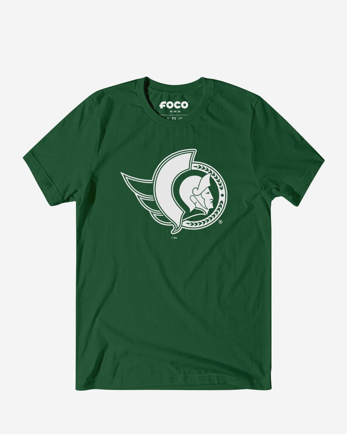 Ottawa Senators White Logo T-Shirt FOCO S - FOCO.com