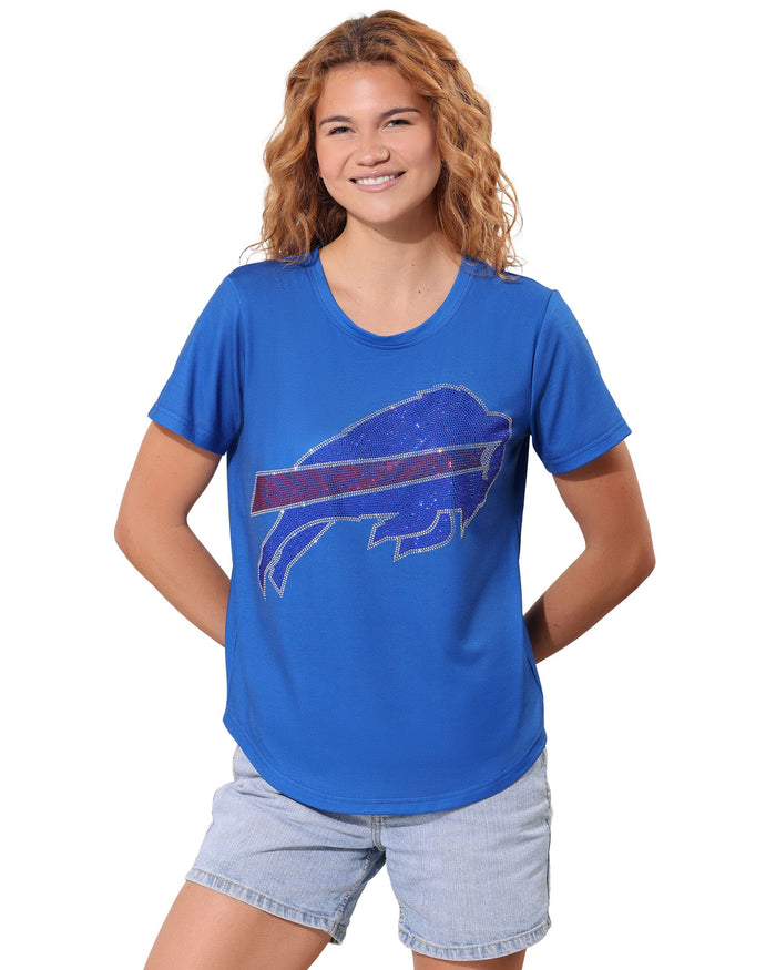 Buffalo Bills Rhinestone Tunic Top