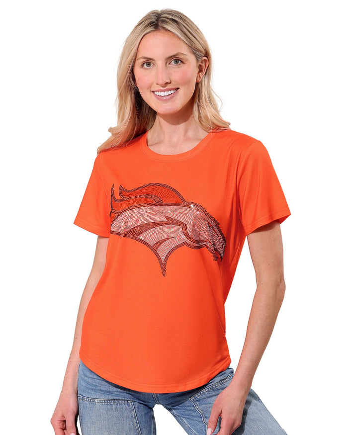 Denver Broncos Rhinestone Tunic Top