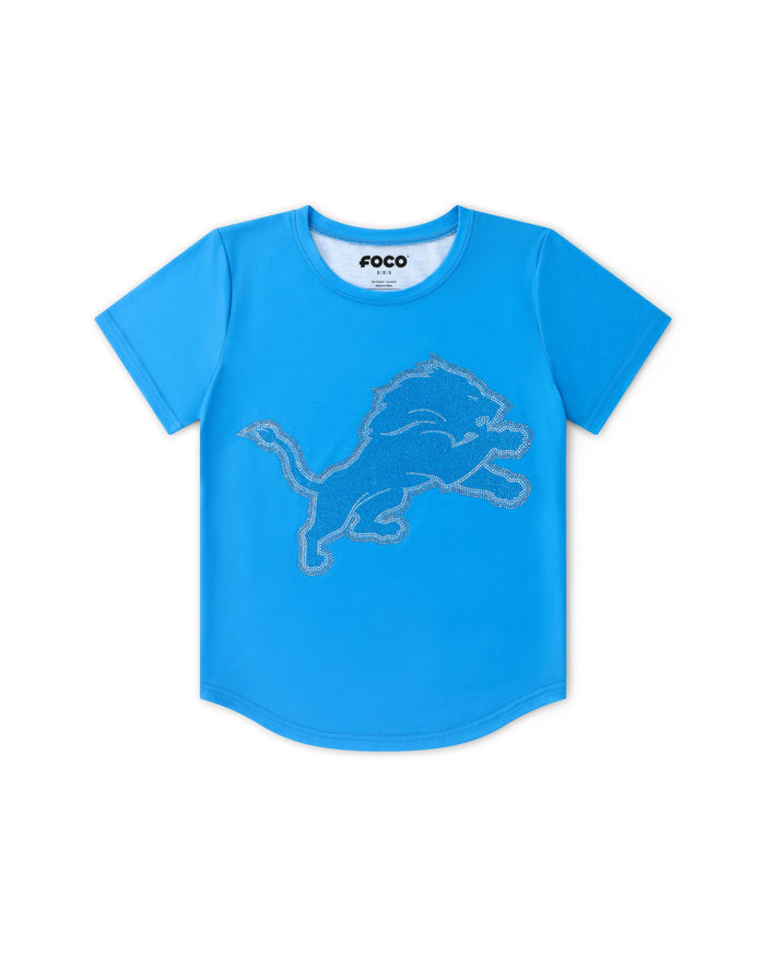 Detroit Lions Rhinestone Tunic Top