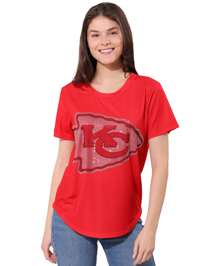 Kansas City Chiefs Rhinestone Tunic Top