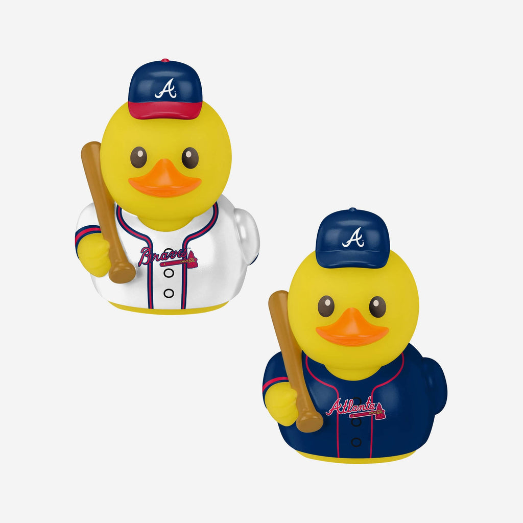 Atlanta Braves 2 Pack Vinyl Ducks FOCO - FOCO.com