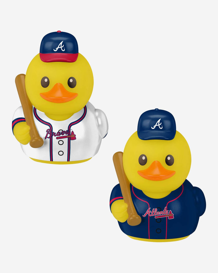Atlanta Braves 2 Pack Vinyl Ducks FOCO - FOCO.com