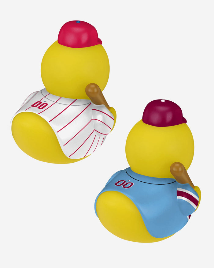 Philadelphia Phillies 2 Pack Vinyl Ducks FOCO - FOCO.com