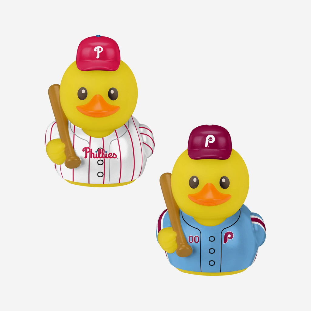 Philadelphia Phillies 2 Pack Vinyl Ducks FOCO - FOCO.com