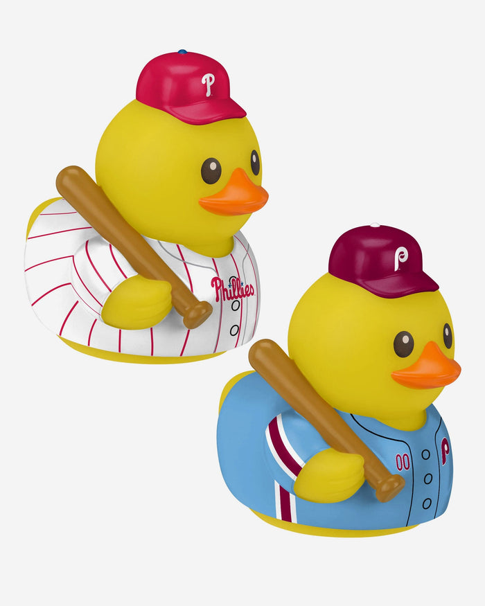 Philadelphia Phillies 2 Pack Vinyl Ducks FOCO - FOCO.com