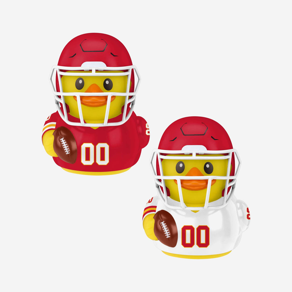 Kansas City Chiefs 2 Pack Vinyl Ducks FOCO - FOCO.com