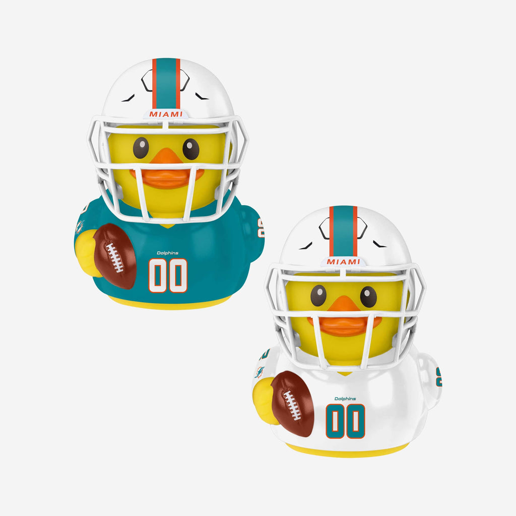 Miami Dolpins 2 Pack Vinyl Ducks FOCO - FOCO.com