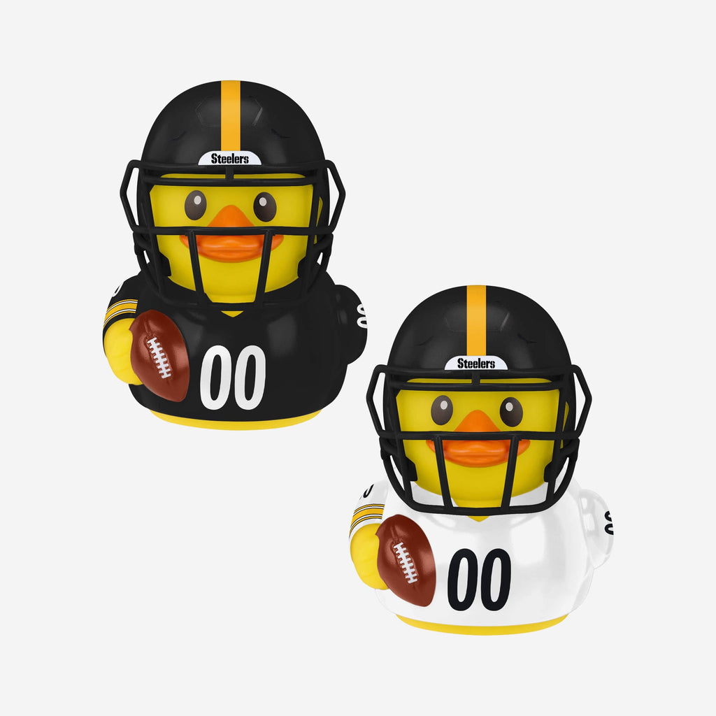 Pittsburgh Steelers 2 Pack Vinyl Ducks FOCO - FOCO.com