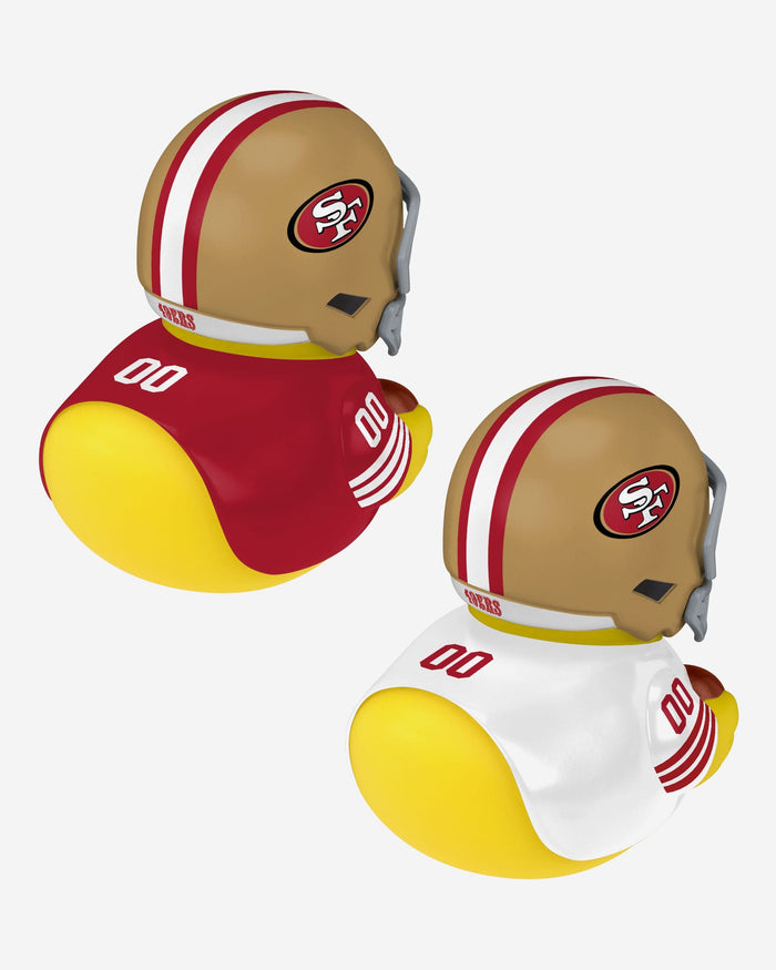 San Francisco 49ers 2 Pack Vinyl Ducks FOCO - FOCO.com