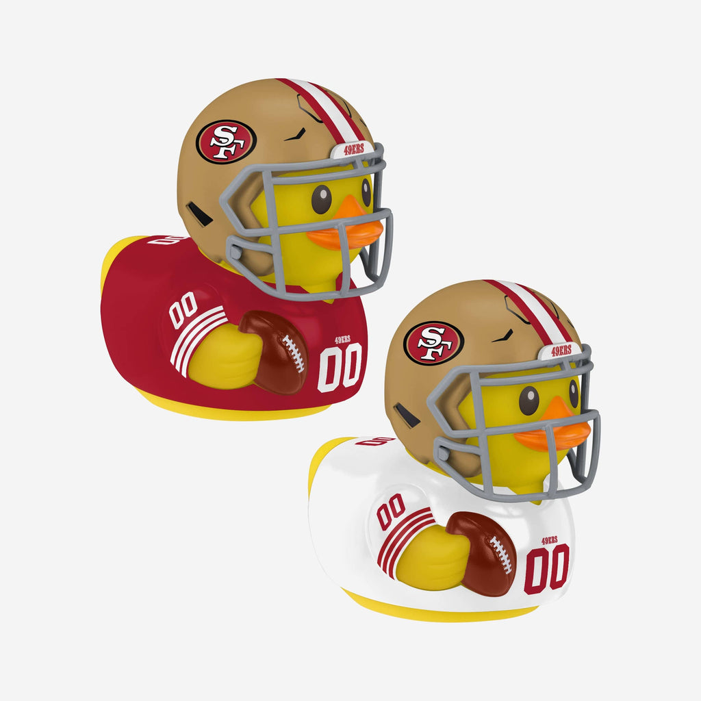 San Francisco 49ers 2 Pack Vinyl Ducks FOCO