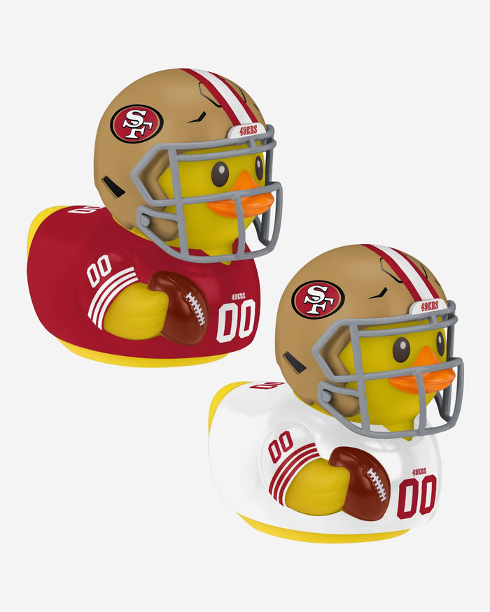 San Francisco 49ers 2 Pack Vinyl Ducks FOCO - FOCO.com