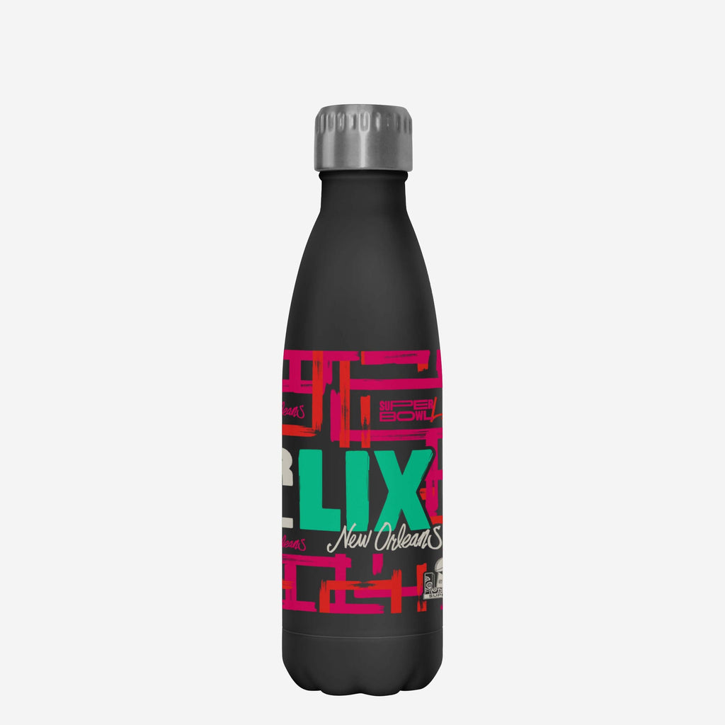 Super Bowl LIX Black 17 oz Stainless Steel Bottle FOCO - FOCO.com