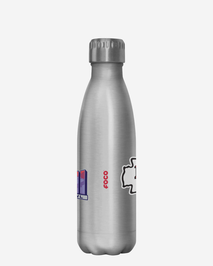 Kansas City Chiefs Super Bowl LVIII Silver 17 oz Stainless Steel Bottle FOCO - FOCO.com